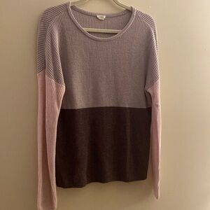 Garage tricolor sweater 💕